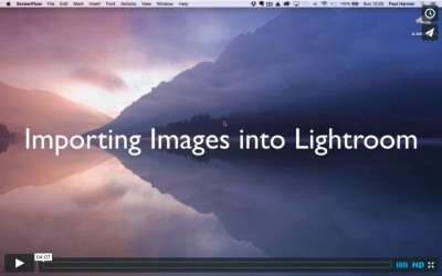 Lightroom Tutorial 2: Importing Images